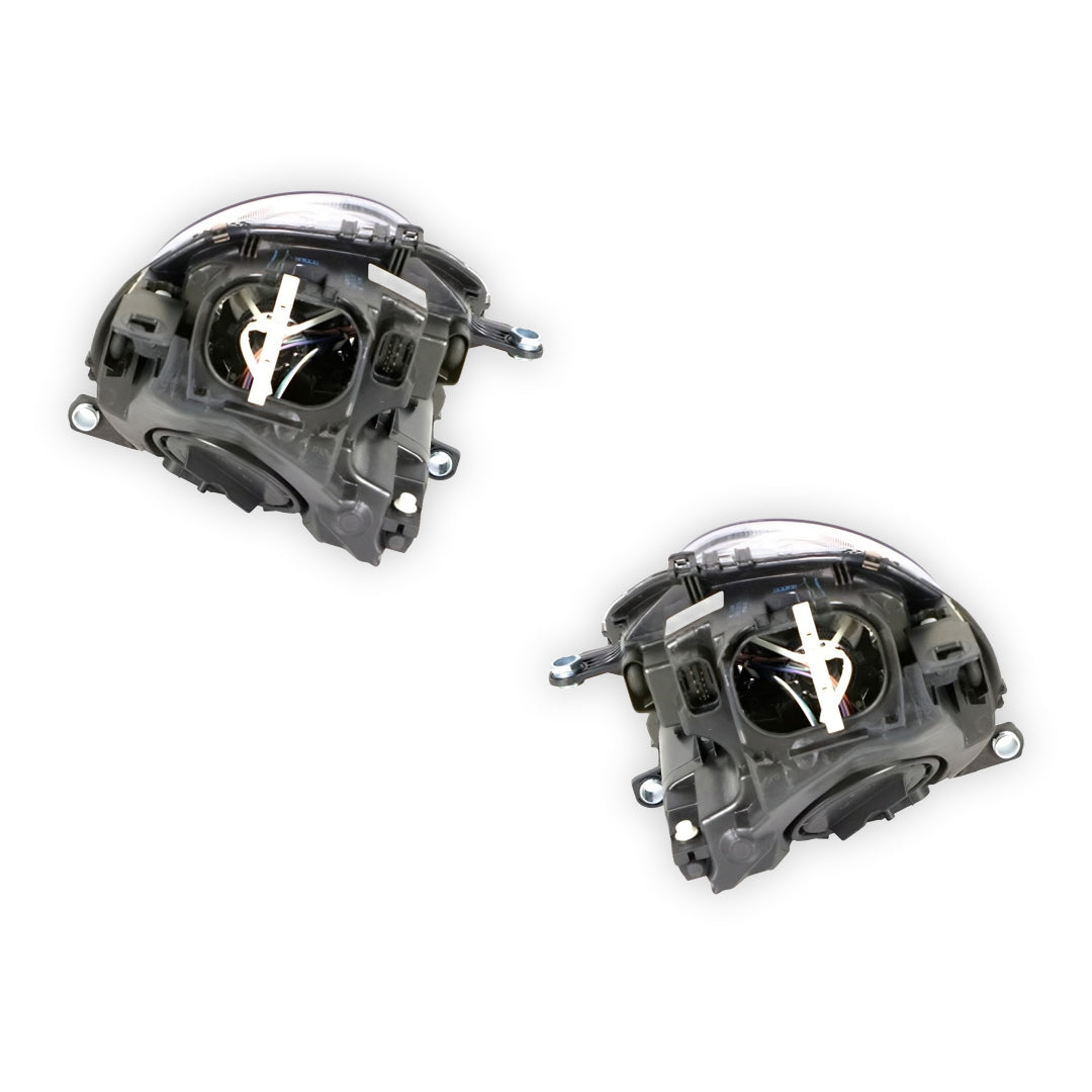 Mini Cooper R57 (2009 - 2014) OEM Style Chrome Xenon Headlights LH + RH