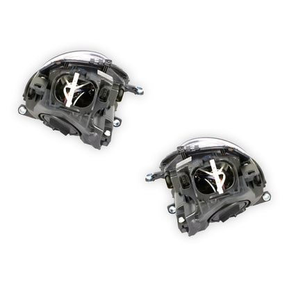 Mini Cooper R57 (2009 - 2014) OEM Style Chrome Xenon Headlights LH + RH