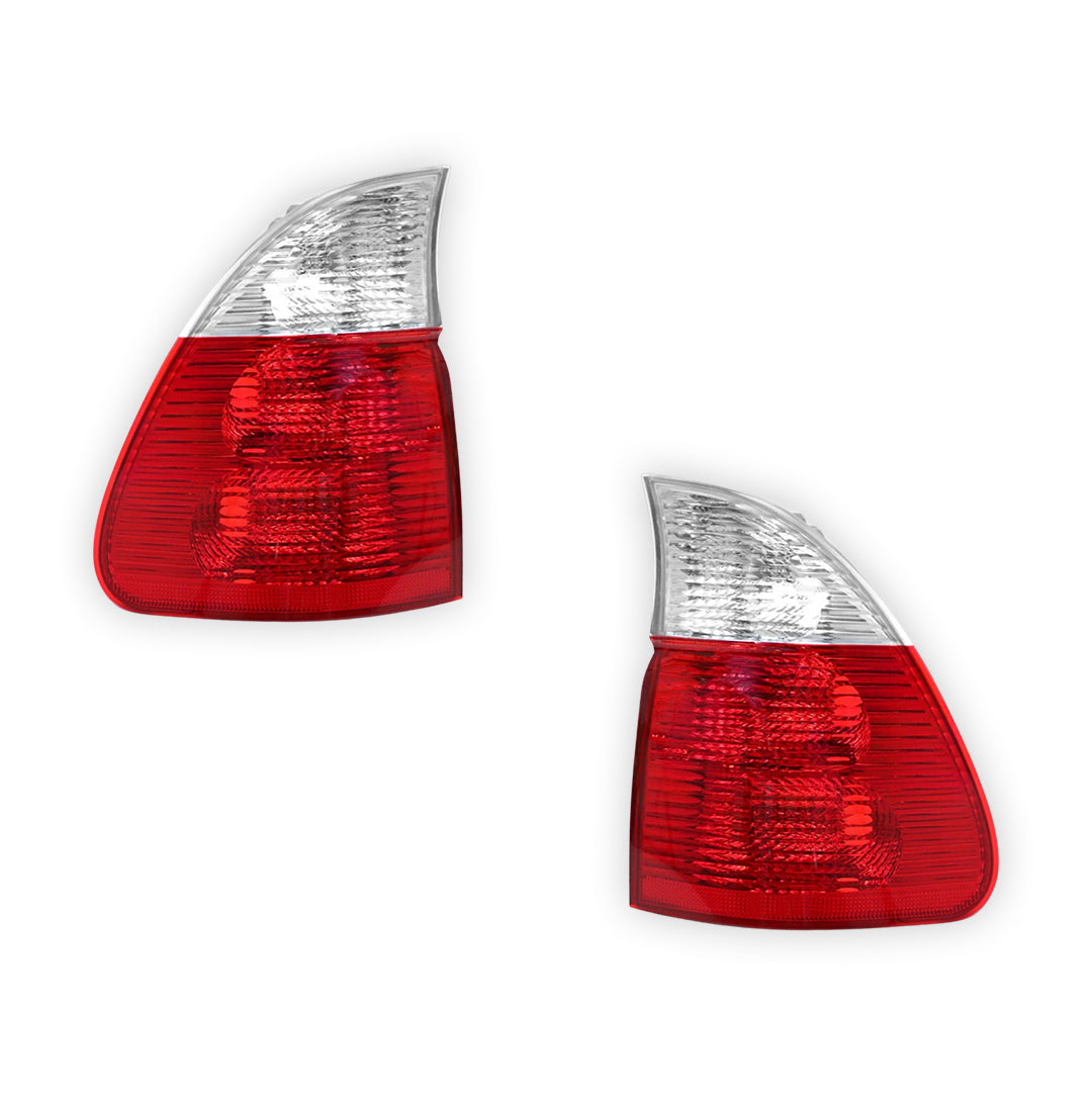 BMW X5 E53 Series 2 (2003 - 2007) OEM Style Tail Lights LH + RH