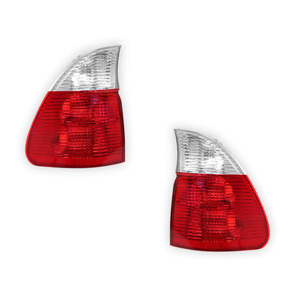 BMW X5 E53 Series 2 (2003 - 2007) OEM Style Tail Lights LH + RH