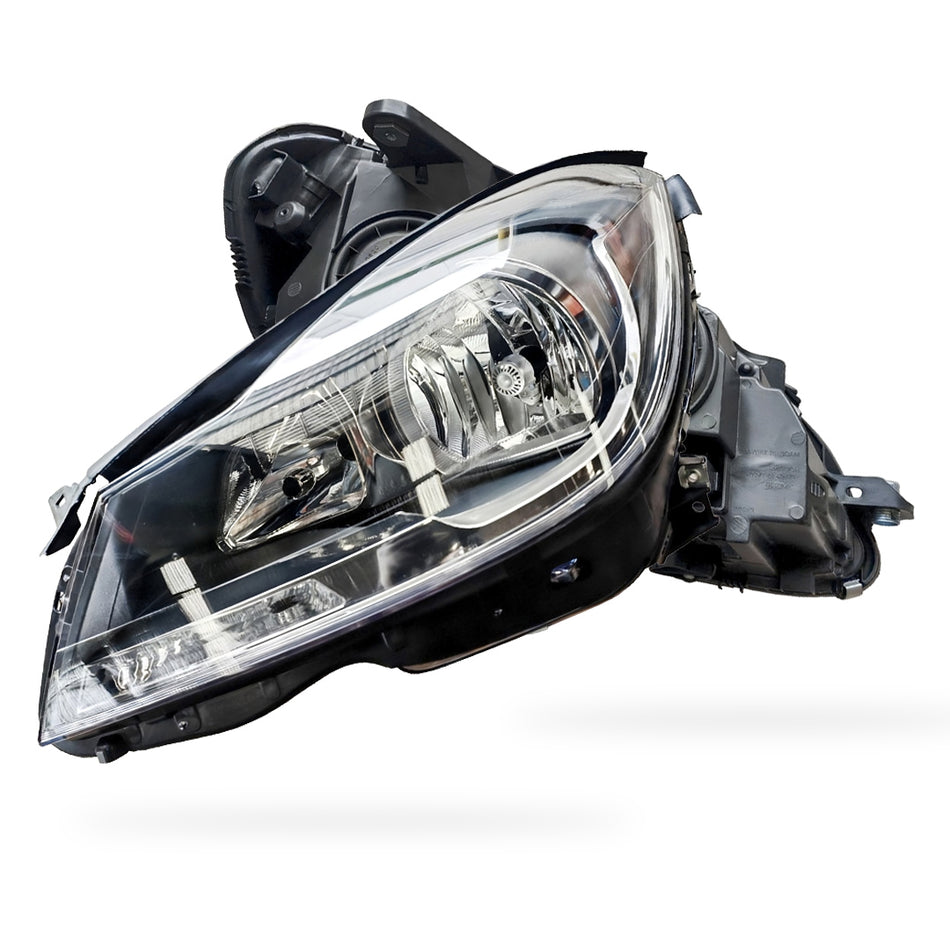 Mercedes-Benz C-Class W204 (2010 - 2014) OEM Style Chrome Non Xenon Headlights LH + RH