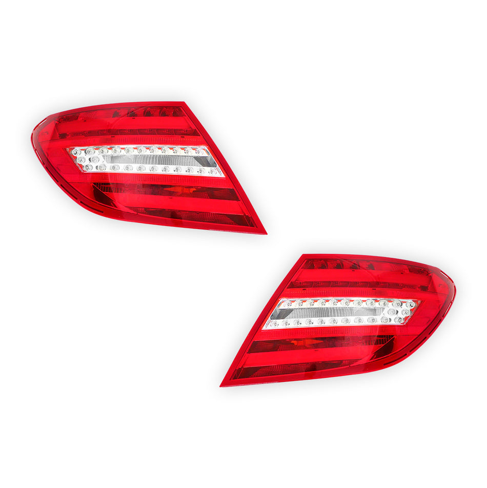 Mercedes-Benz C-Class W204 (2010 - 2014) OEM Style Tail Lights LH + RH