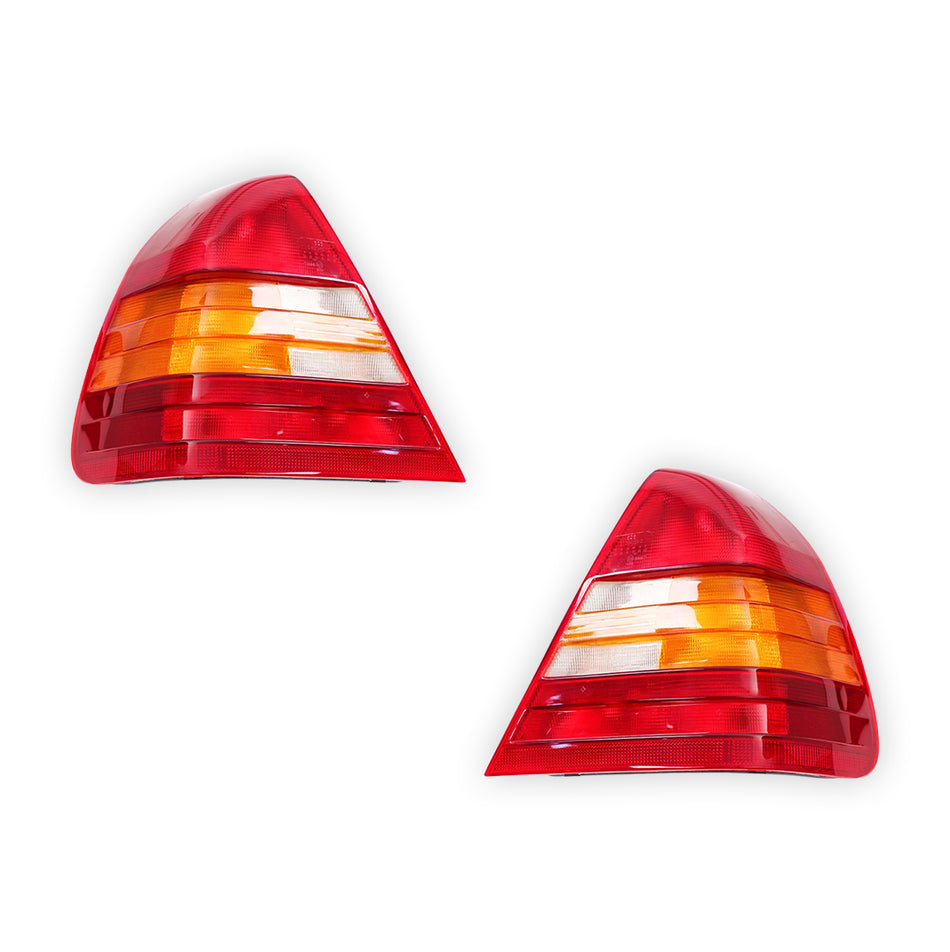 Mercedes-Benz C-Class W202 (1994 - 1997) OEM Style Tail Lights LH + RH