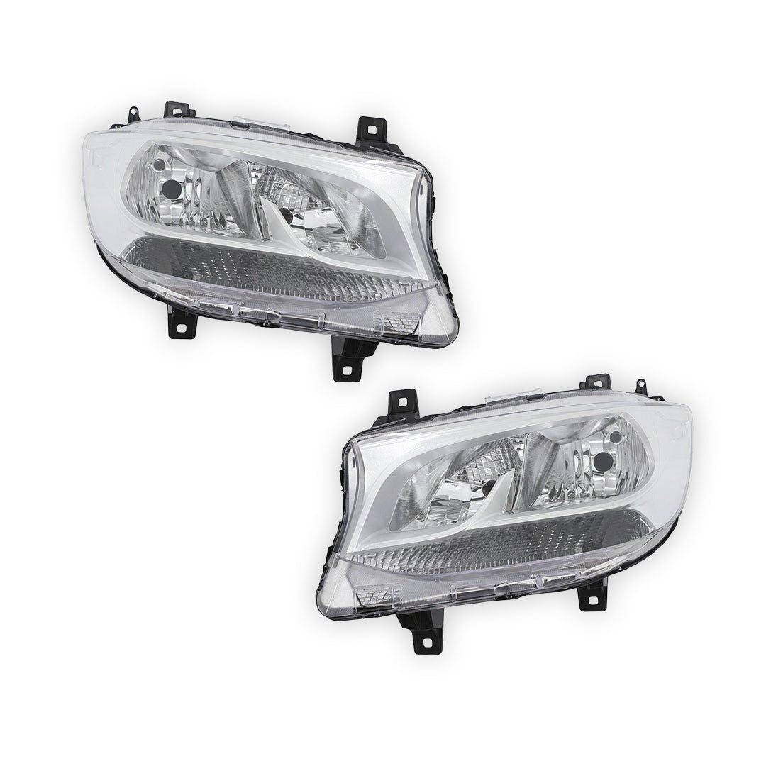 Mercedes-Benz Sprinter W906 (2017 - 2018) OEM Style Non LED Headlights LH + RH
