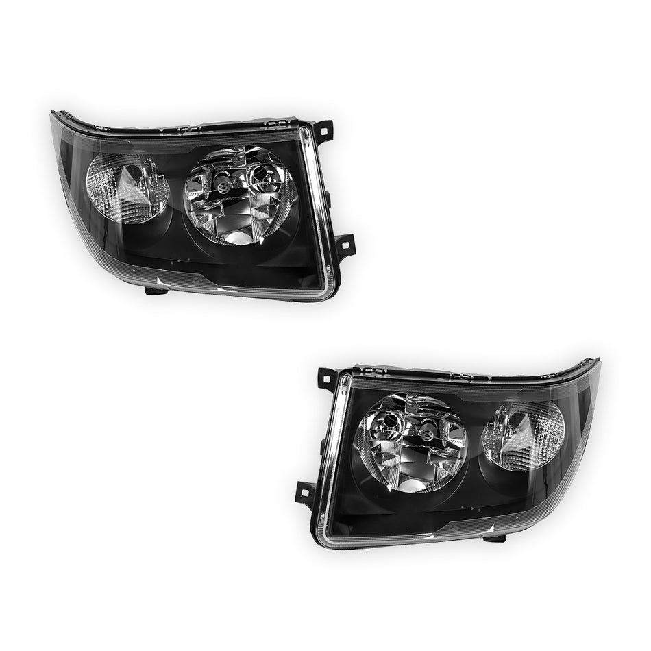 Volkswagen Crafter 2E / 2F (2006 - 2011) OEM Style Non DRL Headlights LH + RH