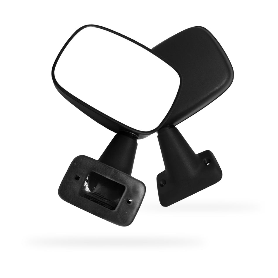 Toyota HiLux N40 (1986 - 1988) Black Door Mirrors LH + RH