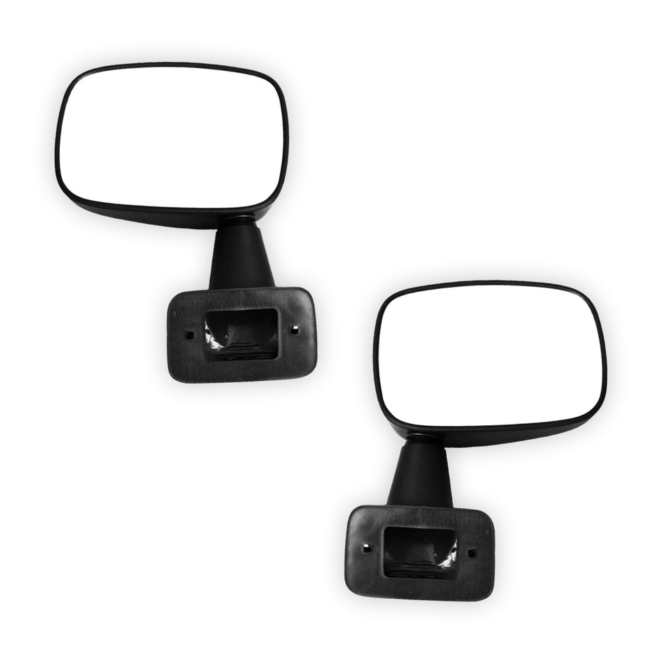 Toyota HiLux N40 (1986 - 1988) Black Door Mirrors LH + RH