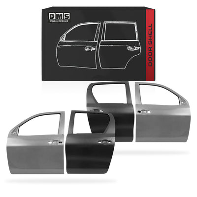 Toyota HiLux N80 Dual Cab (2015 - 2025) Genuine Front and Rear Door Shells LH + RH