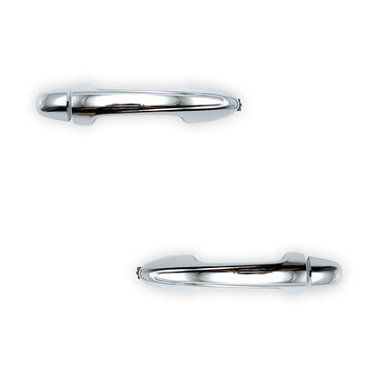 Toyota Hilux N80 (2015 - 2025) Rear Chrome Outer Door Handle Covers LH + RH