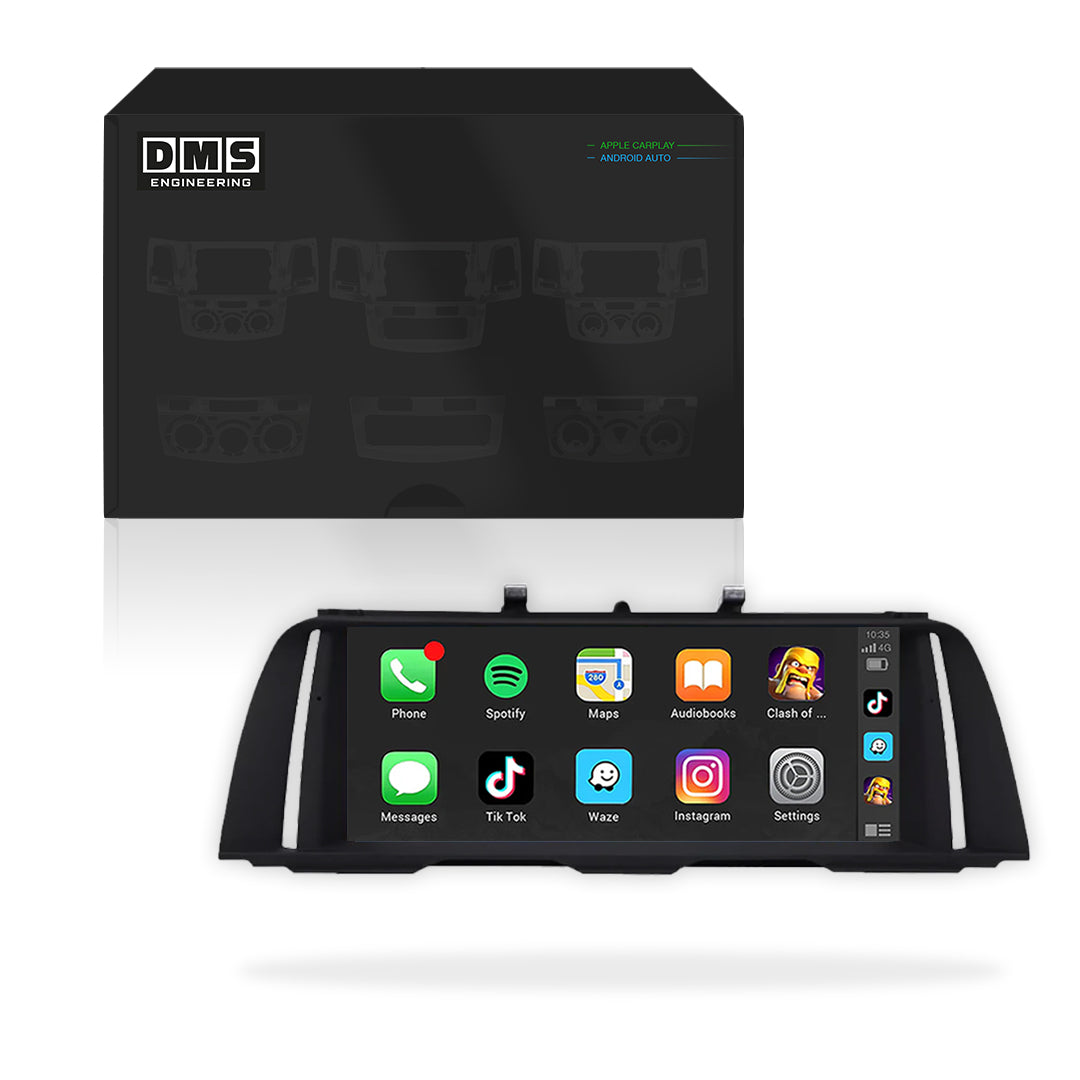 BMW 5 Series F10 / F11 (2011 - 2017) 10.25" 12.3" Wireless Android 16 Head Unit for Apple CarPlay / Android Auto