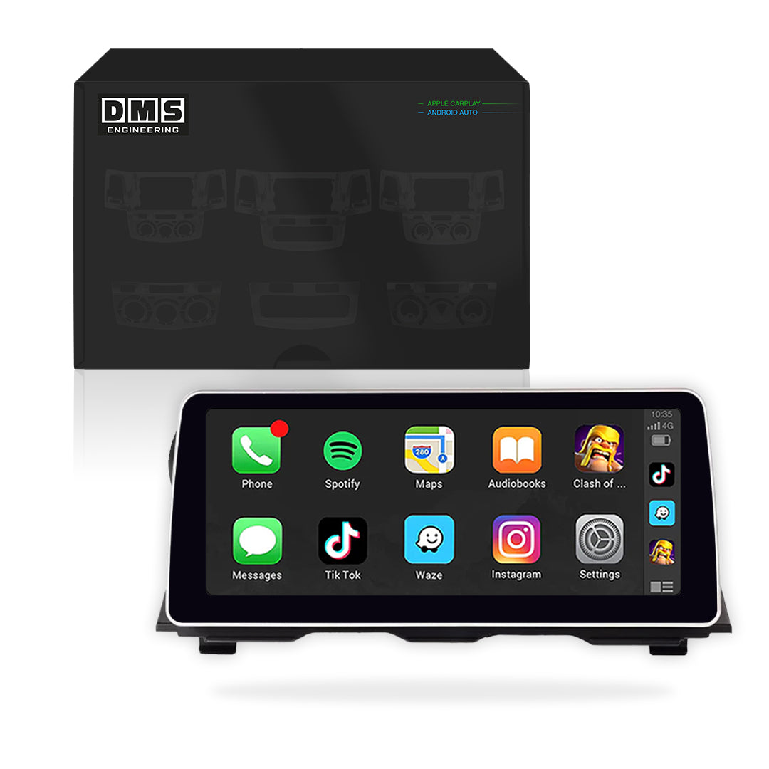 BMW 5 Series F10 / F11 (2011 - 2017) 10.25" 12.3" Wireless Android 16 Head Unit for Apple CarPlay / Android Auto
