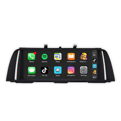 BMW 5 Series F10 / F11 (2011 - 2017) 10.25" 12.3" Wireless Android 16 Head Unit for Apple CarPlay / Android Auto