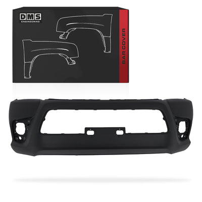 Toyota HiLux N80 (2017 - 2022) Genuine Black Textured Front Bar Cover