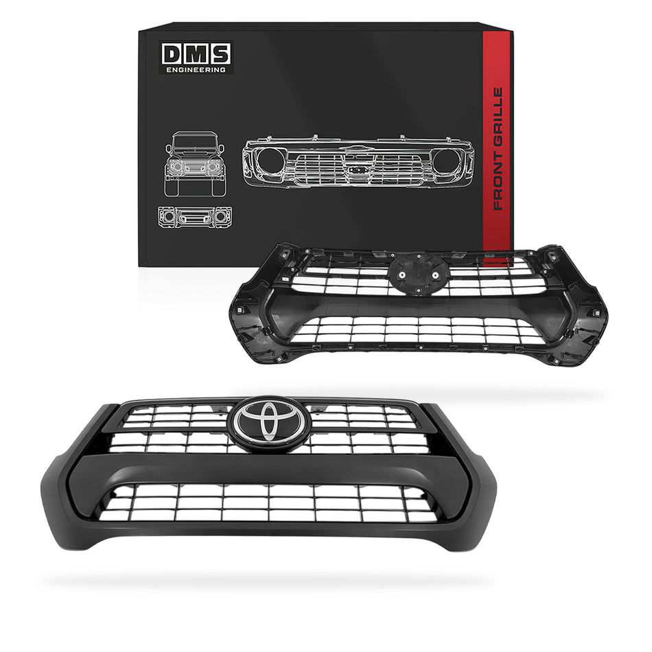 Toyota HiLux N80 (2022 - 2025) Genuine Upper and Lower Grille Mould
