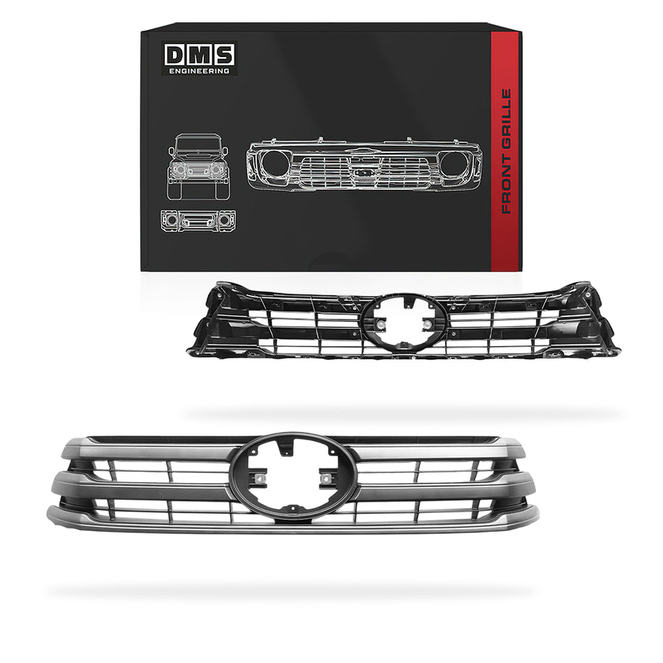 Toyota HiLux N80 (2017 - 2025) Genuine Black Grille