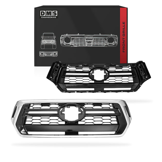 Toyota HiLux N80 (2017 - 2020) Chrome Frame Grille