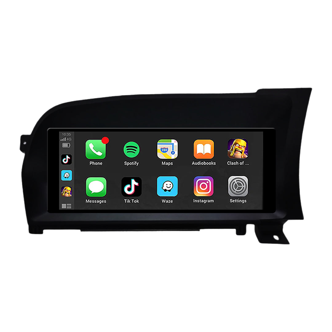 Mercedes-Benz S-Class NTG 3.0 / 3.5 W221 (2005 - 2011) 10.25" Wireless Android 16 Head Unit for Apple CarPlay / Android Auto