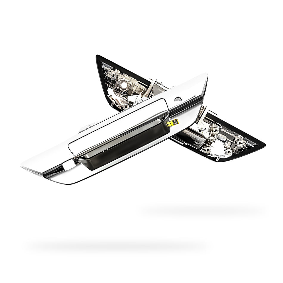 Toyota HiLux N80 (2020 - 2025) Genuine Chrome Center Tailgate Handle