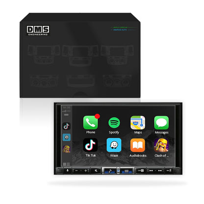 Porsche Boxster 987 (2004 - 2012) 7" Double DIN Wireless Android 16 Head Unit for Apple CarPlay / Android Auto