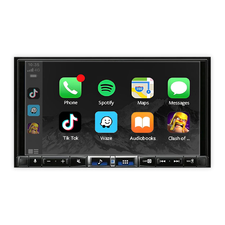 Porsche Boxster 987 (2004 - 2012) 7" Double DIN Wireless Android 13 Head Unit for Apple CarPlay / Android Auto
