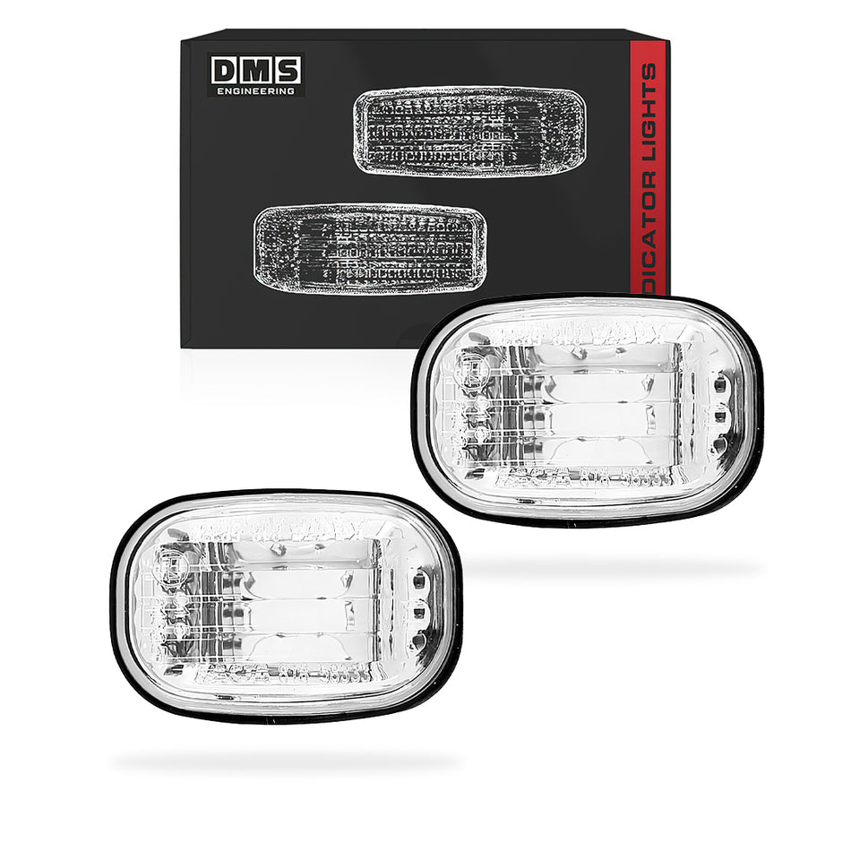 Toyota HiLux N70 (2008 - 2012) Crystal Clear Lens Guard Flasher LH + RH