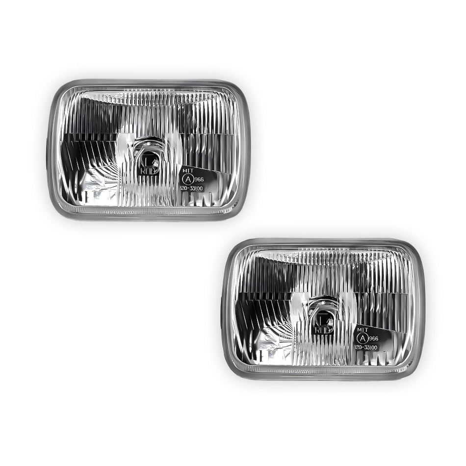 Toyota HiLux N50 (1991 - 1994) Clear OEM Style Headlights LH + RH