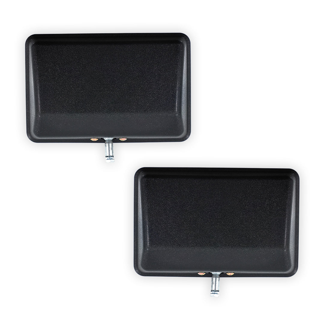 Toyota HiLux N50 (1991 - 1994) Black Head Door Mirrors LH + RH