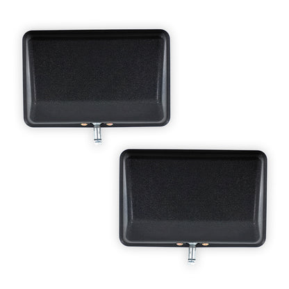Toyota HiLux N50 (1991 - 1994) Black Head Door Mirrors LH + RH