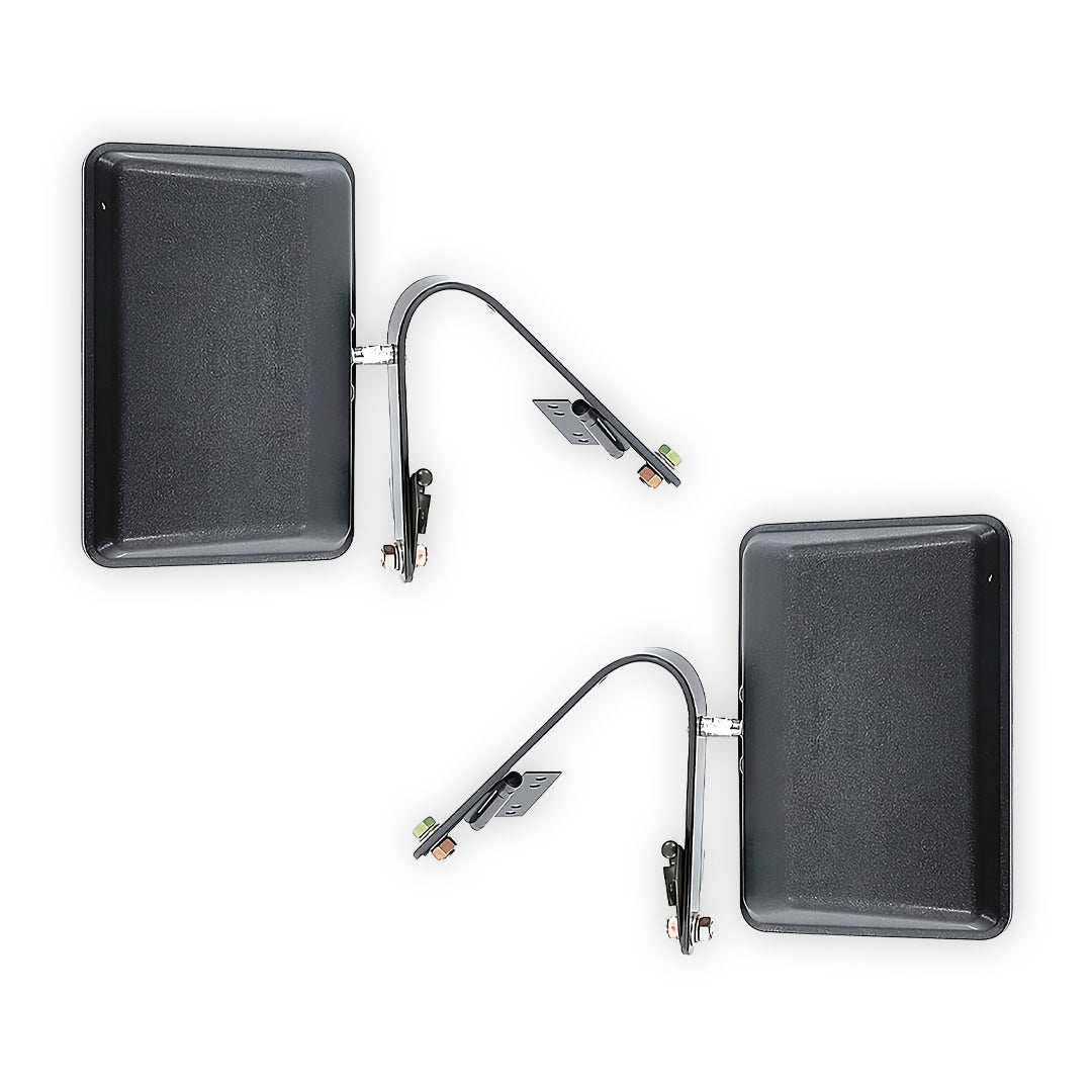 Toyota HiLux N50 (1994 - 1997) Black Head Door Mirrors LH + RH
