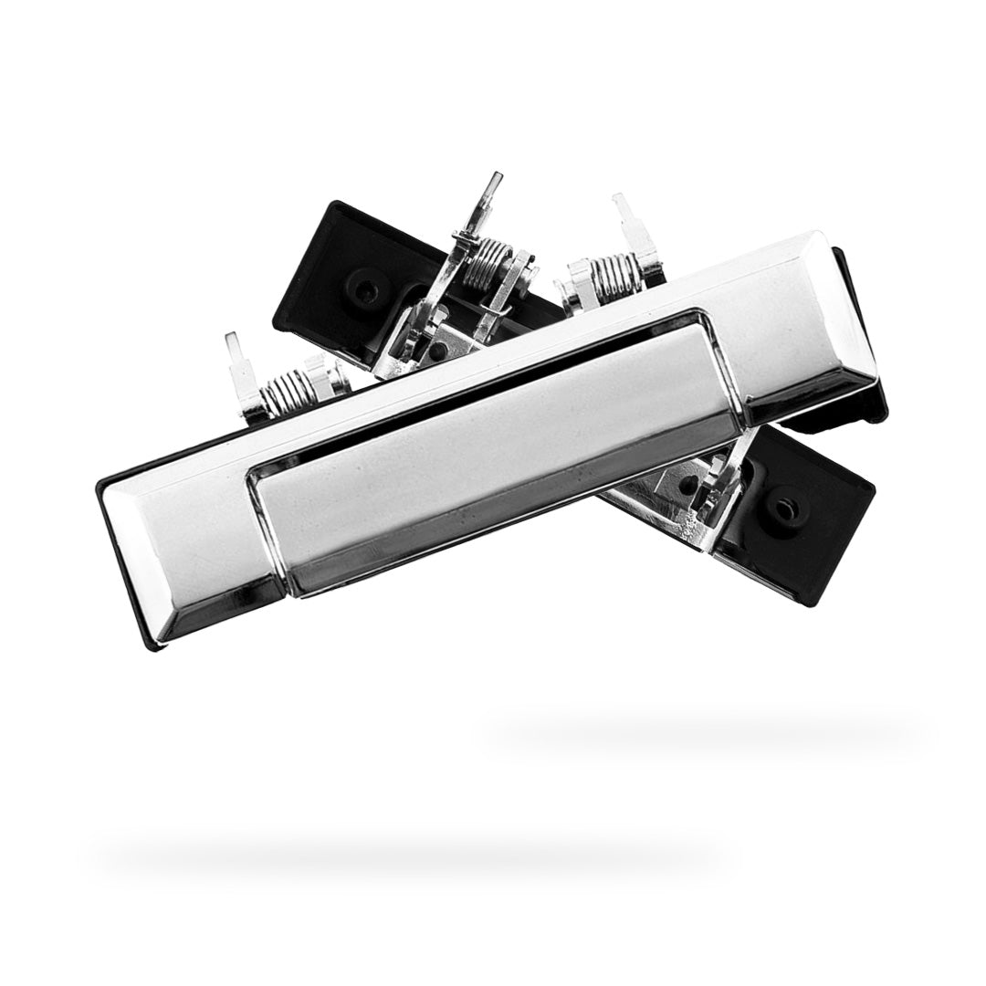 Toyota HiLux N40 (1986 - 1988) Front Outer Chrome Door Handle Without Key Hole LH + RH