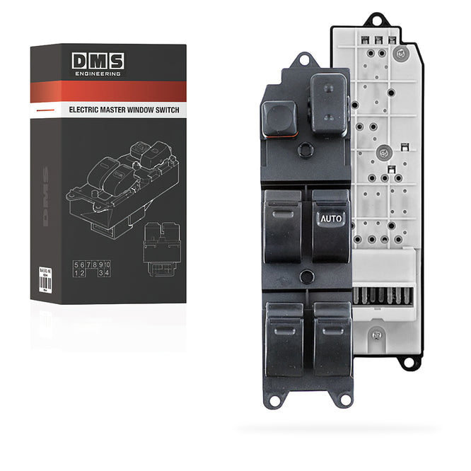 Toyota HiLux N50 (1991 - 1997) 4 Buttons Illumination Master Window Switch