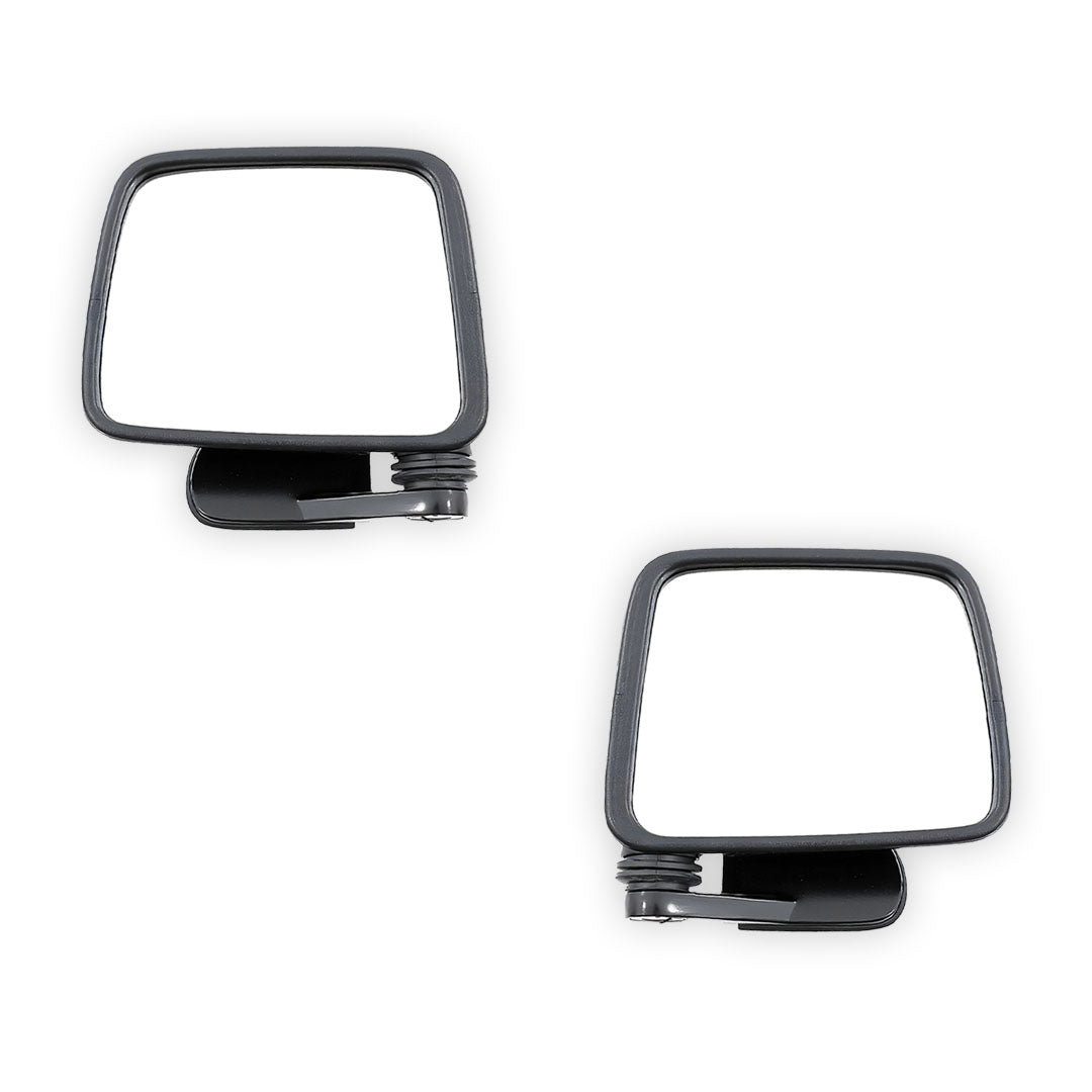 Nissan Navara D22 (2001 - 2015) Genuine Black Manual Door Mirrors LH + RH