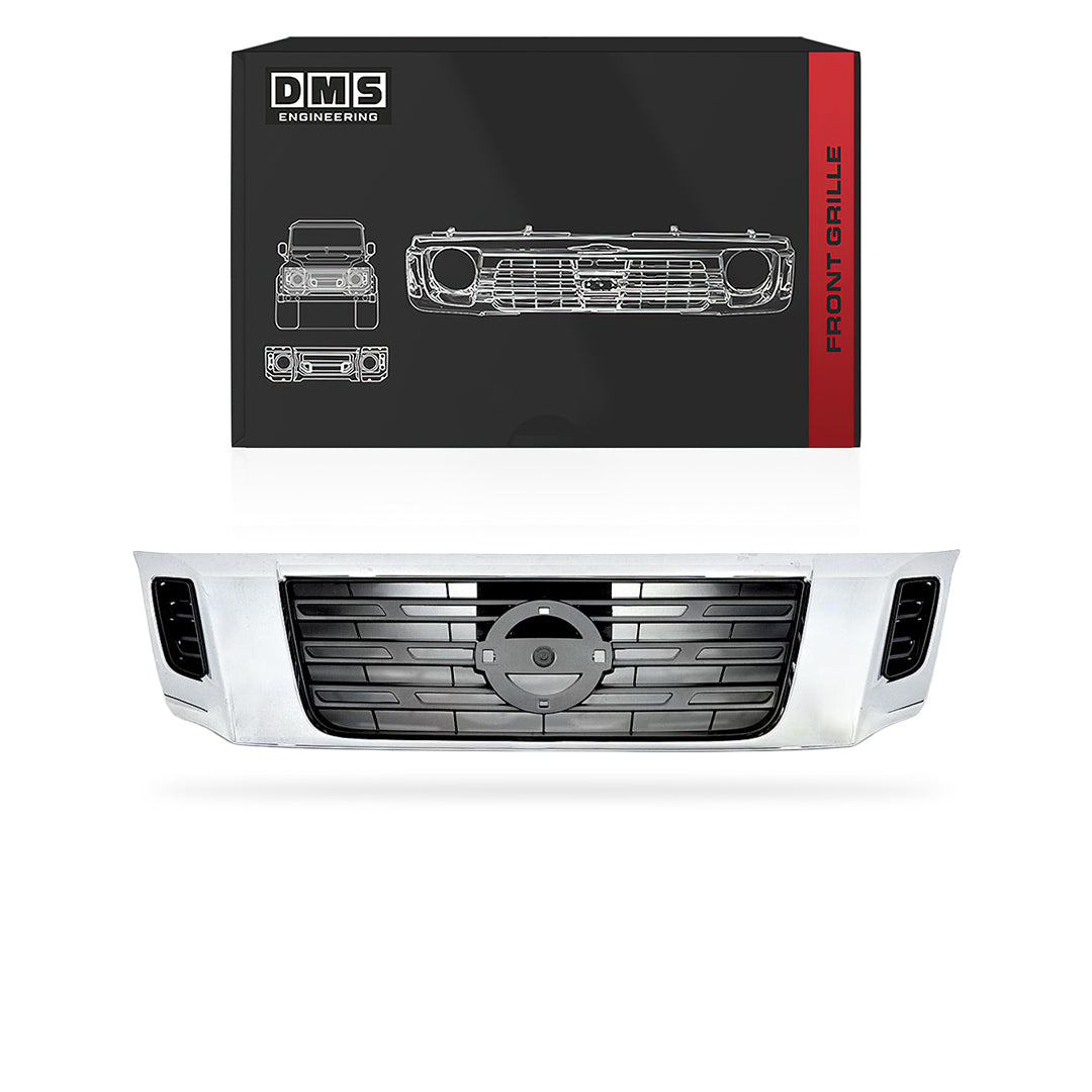 Nissan Navara D23 NP300 (2015 - 2017) Chrome/Grey Grille