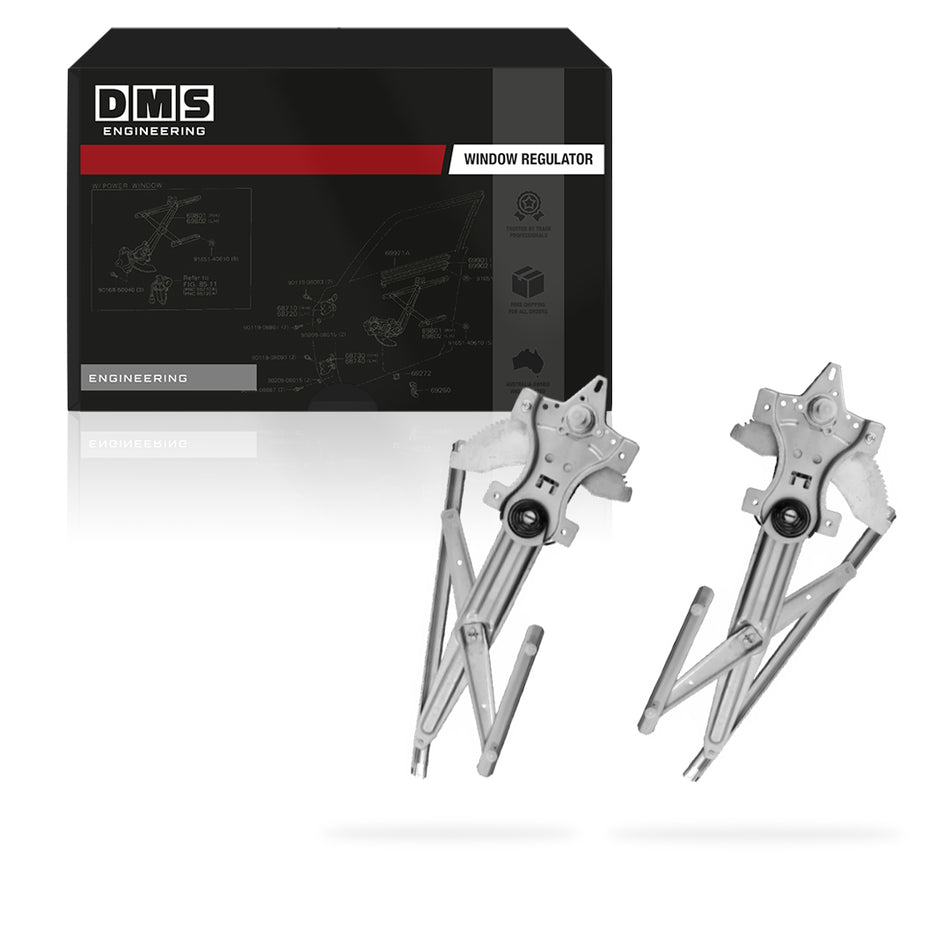 Isuzu D-MAX RC (2006 - 2012) Manual Front Window Regulators LH + RH
