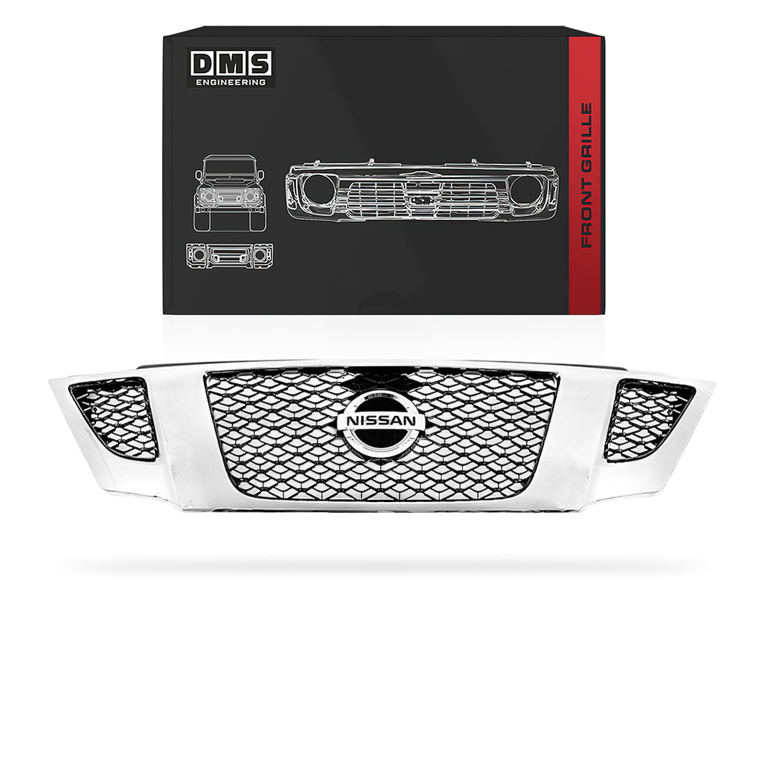 Nissan Patrol Y62 (2012 - 2017) Genuine Chrome Grille