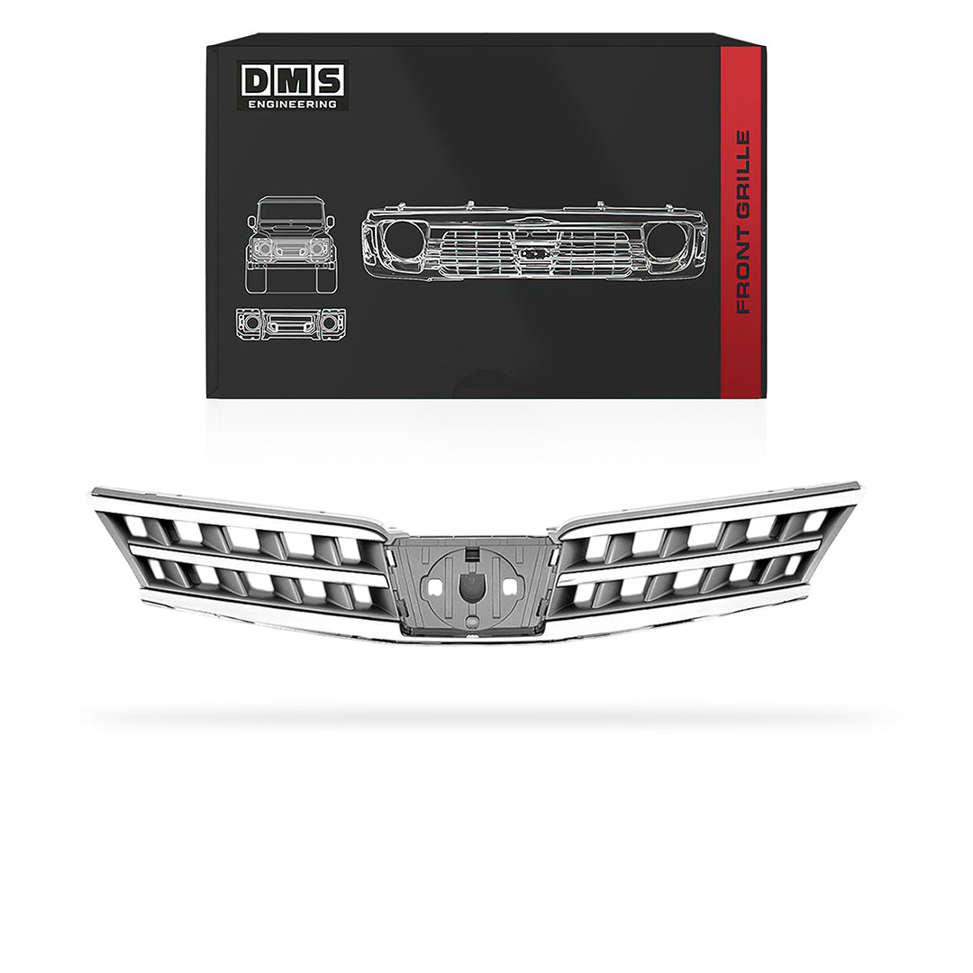 Nissan Tiida C11 (2009 - 2012) Genuine Chrome / Grey Grille