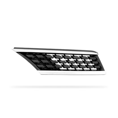 Nissan Tiida C11 (2005 - 2007) Black / Chrome Bar Grille LH + RH