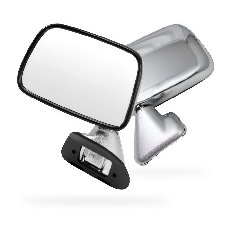 Toyota HiLux N50 (1994- 1997) Chrome Manual Door Mirrors LH + RH