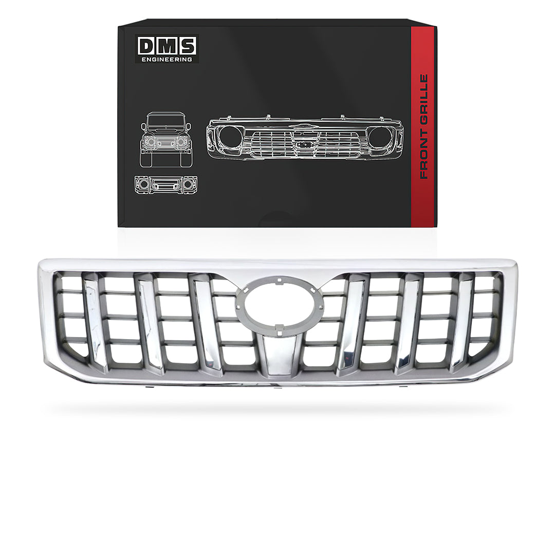 Toyota LandCruiser Prado 120 Series (All Models) (2002 - 2009) Chrome Grille