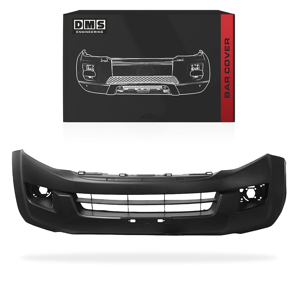 Isuzu D-MAX RT (2012 - 2016) Black Front Bar Cover