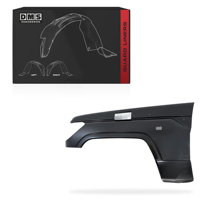 Toyota LandCruiser 76 Series (2007 - 2025) Primed Front Guards LH + RH