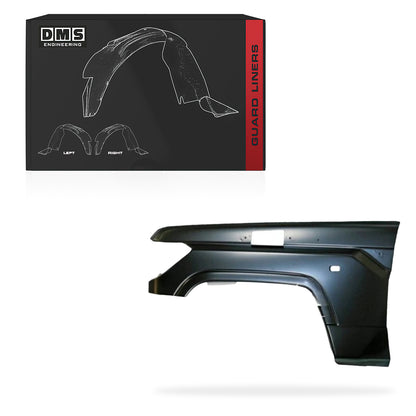 Toyota LandCruiser 76 Series (2007 - 2025) Primed Front Guards LH + RH