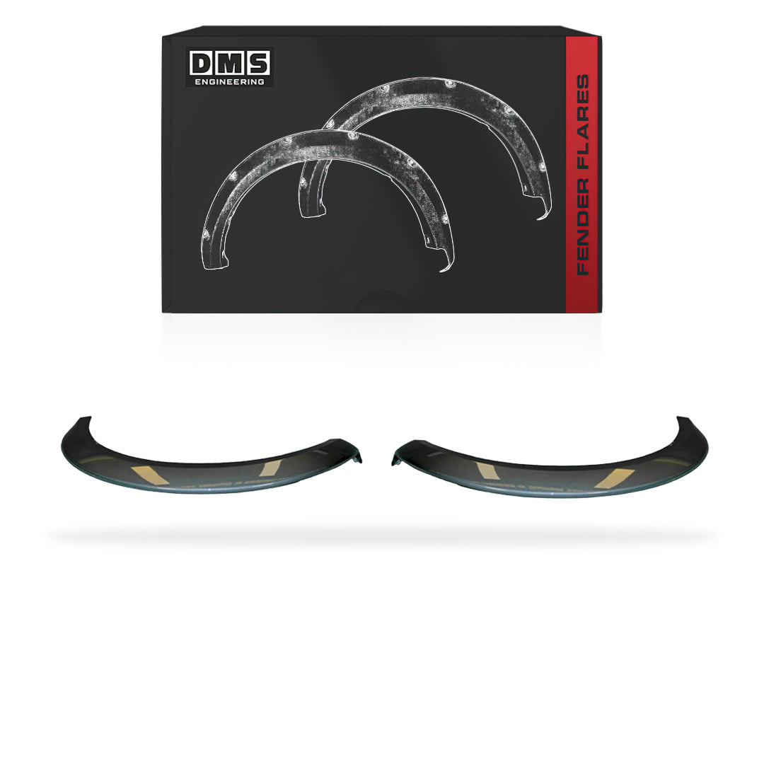 Mitsubishi Triton MN (2009 - 2015) Genuine Dark Grey Front Guard Flares LH + RH
