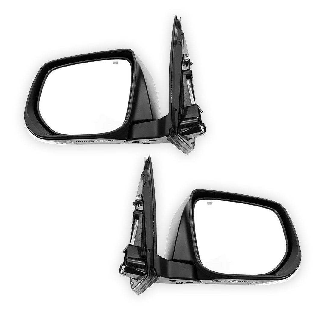 Isuzu D-MAX RT (2016 - 2020) Electric Chrome Door Mirrors LH + RH