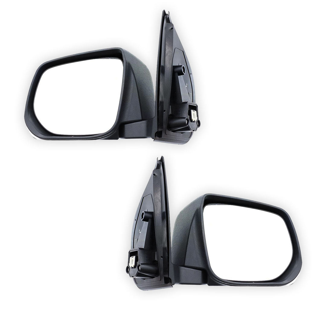 Isuzu D-MAX RT (2016 - 2020) Electric Chrome Door Mirrors LH + RH