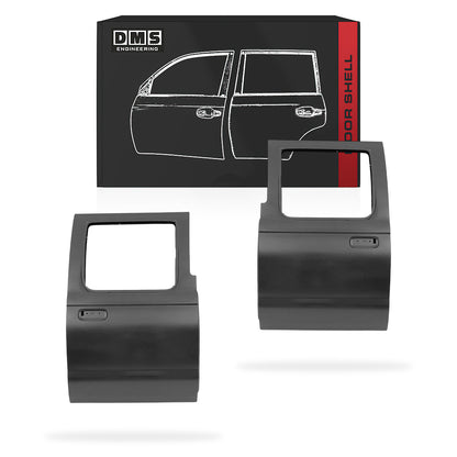 Nissan Navara D22 Dual Cab (2001 - 2012) Genuine Rear Door Shells LH + RH