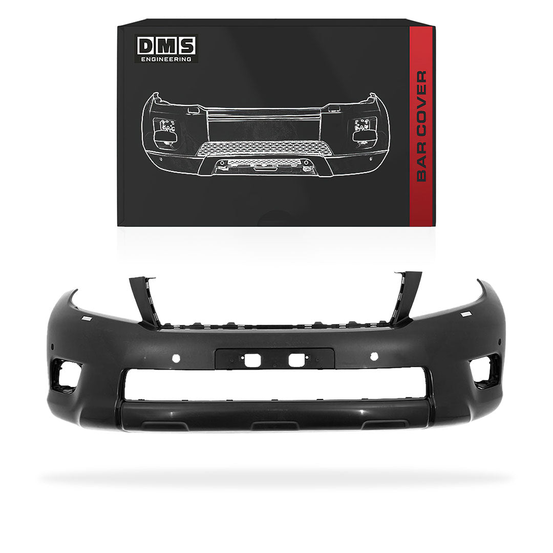 Toyota LandCruiser Prado 150 Series (2009 - 2013) Genuine Front Bar Cover with Sensor Holes and Washer Hole