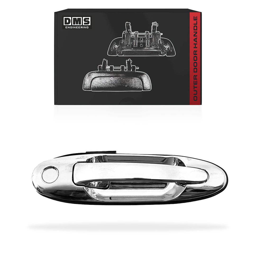 Toyota LandCruiser 100 Series (1998 - 2007)  Chrome Front Outer Door Handles