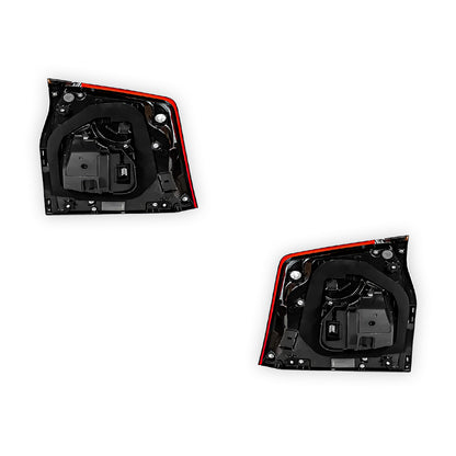 Toyota LandCruiser 200 Series 3 (2015 - 2021) Clear Lens Rear Garnish Tail Lights LH + RH