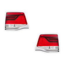 Toyota LandCruiser 200 Series 3 (2015 - 2021) Tinted Lens Rear Garnish Tail Lights LH + RH